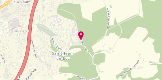 Plan de BERRUER Yohana, 230 Chemin D 'Ametzague, 64500 Saint-Jean-de-Luz