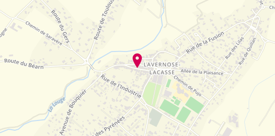 Plan de ALBAREDE Laurent, 32 Rue du Commerce, 31410 Lavernose-Lacasse