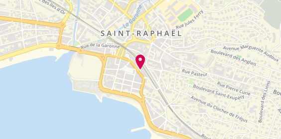 Plan de JASPART-PINTHON Karine, 123 Rue Waldeck Rousseau, 83700 Saint-Raphaël