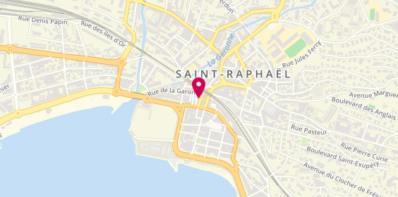 Plan de ANDALOUSSI MOUNIA Abbad, 42 Rue Gambetta, 83700 Saint-Raphaël