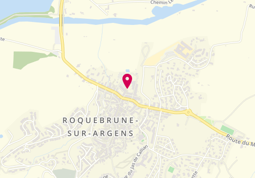Plan de ROY-SELLEZ Céline, 3 Rue des Douanes, 83520 Roquebrune-sur-Argens