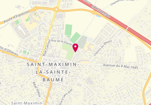 Plan de DEMILLY Matthieu, 118 Rue du Cimetiere, 83470 Saint-Maximin-la-Sainte-Baume