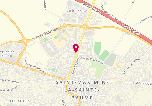 Plan de BARTHELEMY Laurent, Avenue Marechal Foch, 83470 Saint-Maximin-la-Sainte-Baume