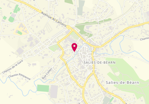 Plan de VILHES Guillaume, 3 Rue de la Tannerie, 64270 Salies-de-Béarn