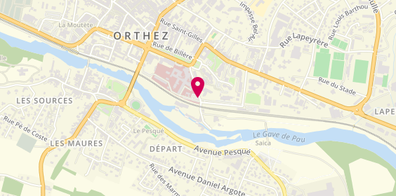 Plan de LAFONT Marie-zelia, Rue du Moulin, 64300 Orthez