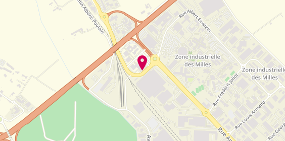 Plan de HUMEZ Caroline, 485 Avenue Marcelin Berthelot, 13290 Aix-en-Provence