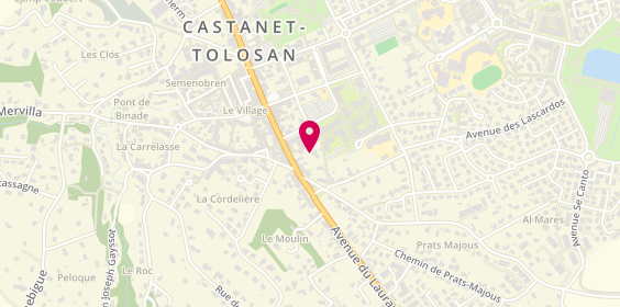 Plan de CASSOU Floriane, 27 Avenue du Lauragais, 31320 Castanet-Tolosan