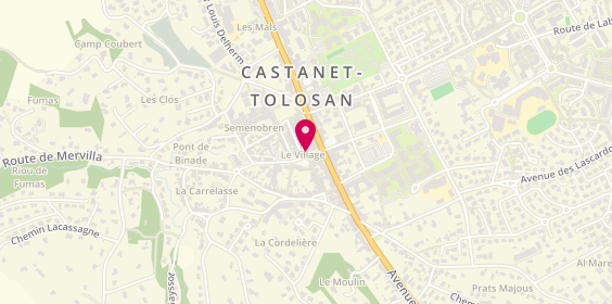 Plan de FERRET Romain, 10 Place Richard, 31320 Castanet-Tolosan