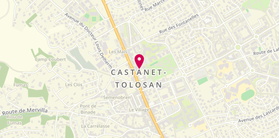 Plan de DARJO Olivier, 35 Avenue de Toulouse, 31320 Castanet-Tolosan