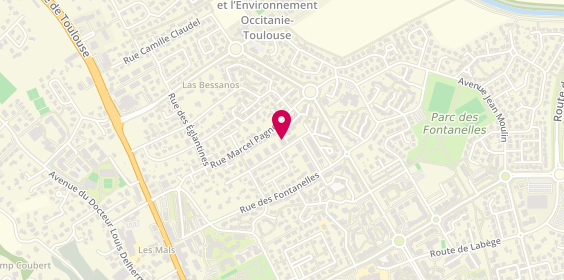 Plan de BENDALI Issam, 10 Rue Albert Camus, 31320 Castanet-Tolosan