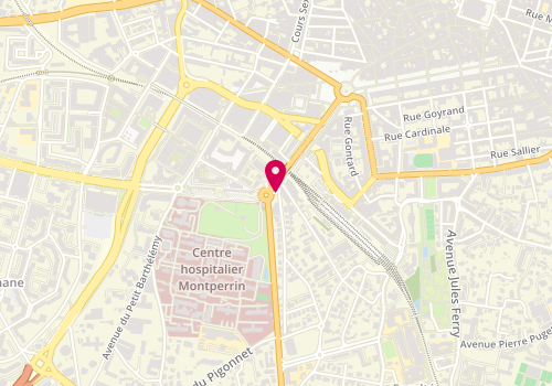 Plan de MARCELLIN Cécile, 16 Avenue des Belges, 13100 Aix-en-Provence