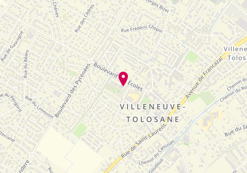 Plan de HAVEZ Mélanie, 19 Rue des Bergeronnettes, 31270 Villeneuve-Tolosane