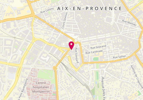Plan de REQUIER Guillaume, 2 Avenue des Belges, 13100 Aix-en-Provence