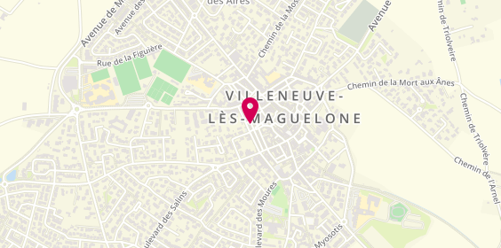 Plan de GARCIA Adeline, 74 Boulevard des Fontaines, 34750 Villeneuve-lès-Maguelone