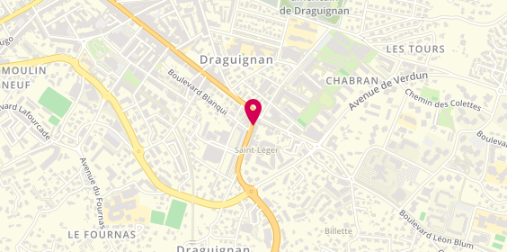 Plan de HAINAUT Charlotte, 47 c'Avenue du Marechal Juin, 83300 Draguignan