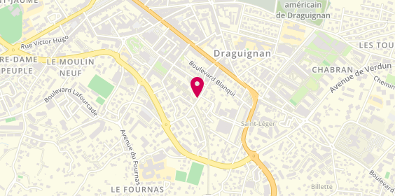Plan de DRAGU Mihai-horatiu, 180 Boulevard Comte Muraire, 83300 Draguignan