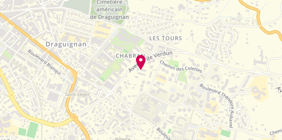 Plan de LIOUST Mathilde, Avenue de Verdun Zone Aménagement Chabran, 83300 Draguignan
