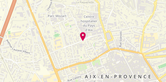Plan de COSTE Aleth, 37 Avenue Henri Pontier, 13100 Aix-en-Provence