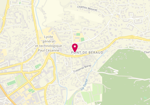 Plan de DUFOUR-LORIOLLE Fabrice, 2 Chemin de Beauregard, 13100 Aix-en-Provence