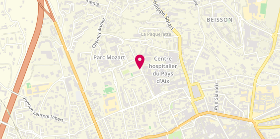 Plan de MONTEIRO Silva CARDOSO PINHEIRO Maria, Avenue des Tamaris, 13616 Aix-en-Provence