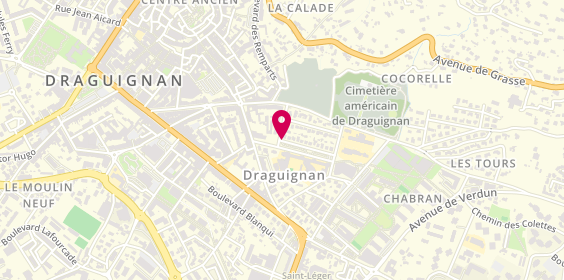 Plan de GRIMAL Jean Daniel, 113 Place de la Paix, 83300 Draguignan