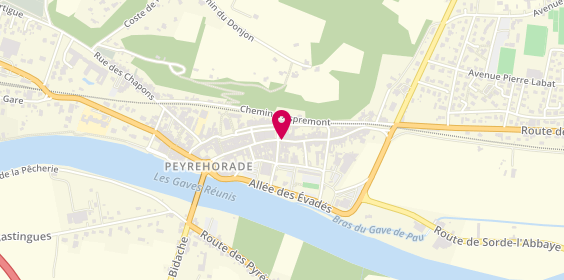 Plan de GALARRAGA Jean, 10 Rue Lembarry, 40300 Peyrehorade