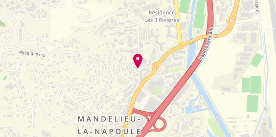 Plan de ANTO LORES Alexandre, 109 Avenue Janvier Passero, 06210 Mandelieu-la-Napoule