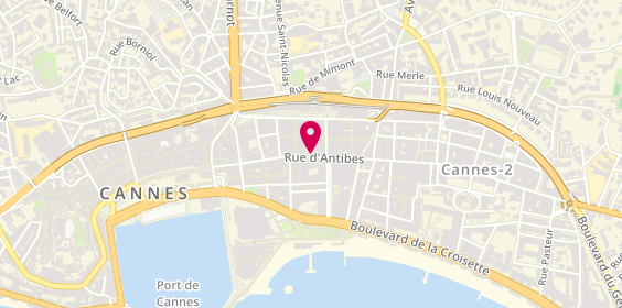 Plan de CHENEVEE Yvan, 43 Rue Rue d'Antibes, 06400 Cannes