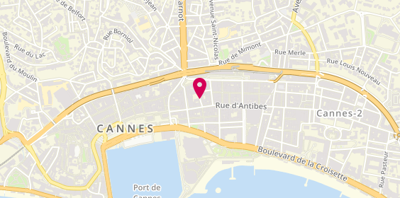 Plan de COSTA BAILET Annelore, 14 Rue Buttura, 06400 Cannes