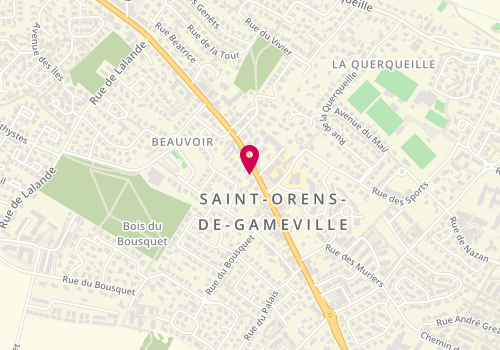 Plan de VIGNES Christophe, 36 Avenue de Gameville, 31650 Saint-Orens-de-Gameville