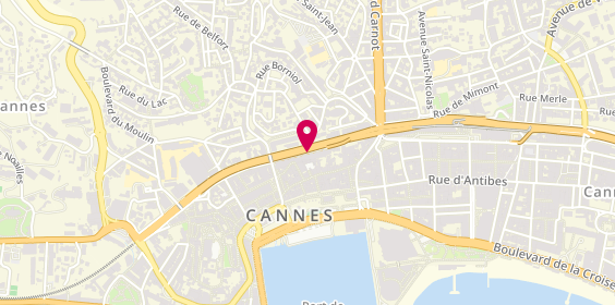 Plan de GABRIEL Jean Marc, 29 Boulevard de la Ferrage, 06400 Cannes