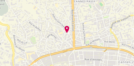 Plan de LAVENNE Jean-Luc, 17 Avenue du Petit Juas, 06400 Cannes