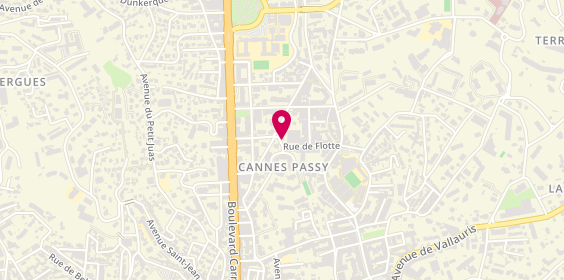 Plan de TEIXEIRA RIBEIRO SANDY, 84 Avenue Marechal Gallieni, 06400 Cannes