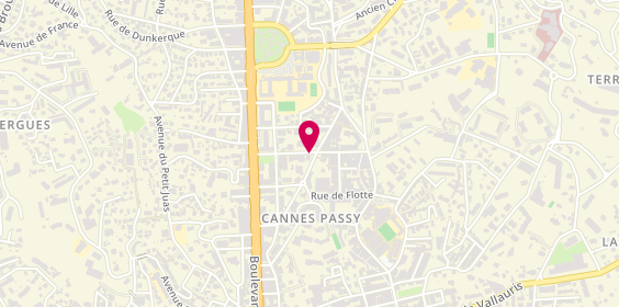 Plan de CARASSOU-MAILLAN Jean-Louis, 12 Avenue des Anglais, 06400 Cannes