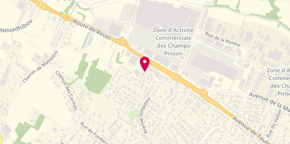 Plan de ROQUE Marine, 18 Rue des Tilleuls, 31650 Saint-Orens-de-Gameville