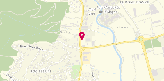 Plan de GENCEL Maxime, 1372 Avenue du Général Garbay, 06210 Mandelieu-la-Napoule