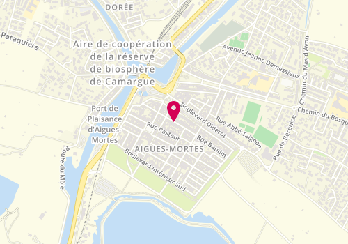 Plan de PERRETTE Jean-Yves, 16 Rue de la Republique, 30220 Aigues-Mortes