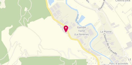 Plan de CAMATTE Fabien, 2344 Route de la Fenerie, 06580 Pégomas