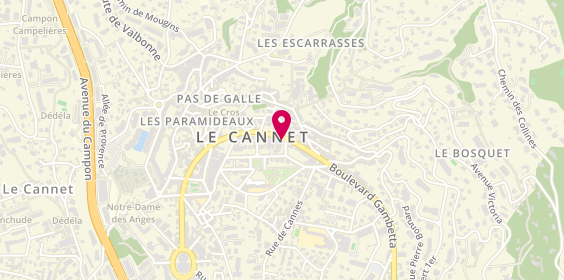 Plan de THIEVENT Loys, 19 Boulevard Sadi Carnot, 06110 Le Cannet