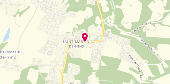 Plan de BAILO LLOVIC MARIA, 75 Route de l'Europe, 40390 Saint-Martin-de-Hinx