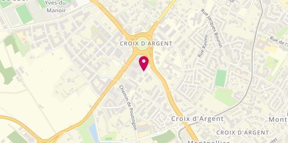 Plan de GREGOIRE Anaïs, 58 Rue du Latium, 34070 Montpellier