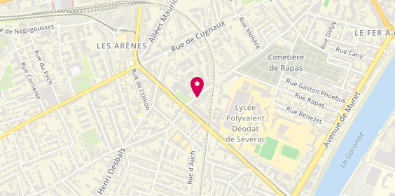 Plan de BULTINCK Julien, 10 Rue des Arcs Saint Cyprien, 31300 Toulouse