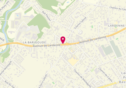 Plan de MONK Marcela, 286 Avenue de Lardenne, 31100 Toulouse