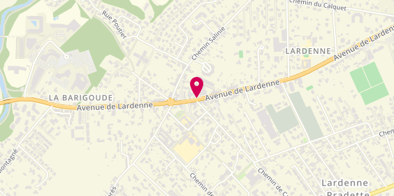 Plan de BRUGIER Julia, 266 Avenue de Lardenne, 31100 Toulouse
