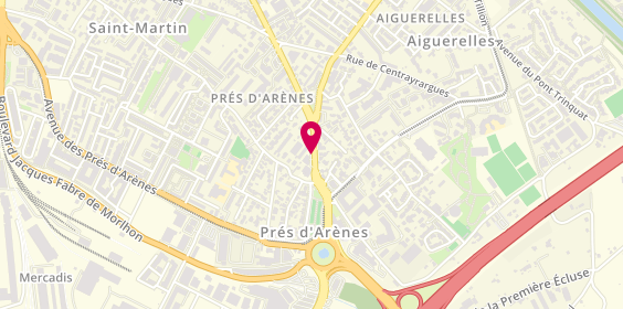 Plan de BASCHENIS Camille, 158 Avenue de Palavas, 34000 Montpellier