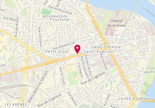 Plan de DIETTE Eric, 40 Avenue Etienne Billières, 31300 Toulouse