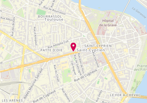 Plan de DALQUIER Laurent, 34 Avenue Etienne Billieres, 31057 Toulouse