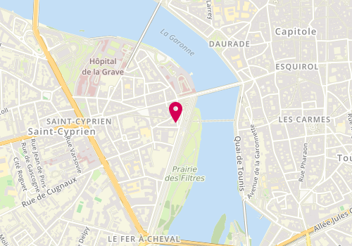 Plan de SECHEYRON Guillaume, 18 Place Laganne, 31300 Toulouse