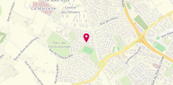 Plan de PRAT Mathieu, 71 Rue Louis Capitan, 34070 Montpellier