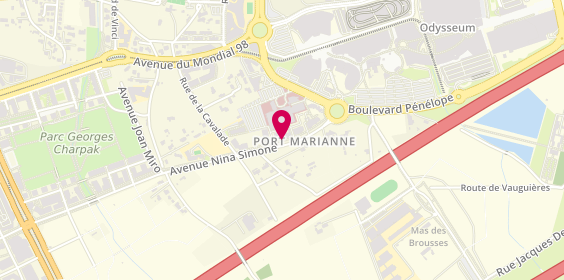 Plan de BAILLOU Arnaud, 194 Avenue Nina Simone, 34000 Montpellier